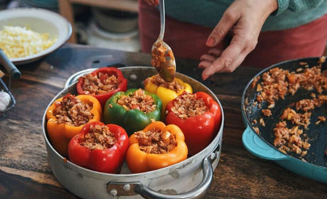 Фаршировані перці: класичний рецепт з рисом і фаршем