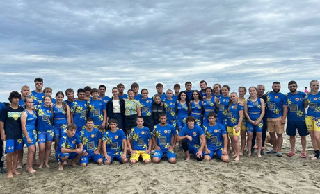 Тореччани здобули "золото": юні українські борці тріумфували на чемпіонаті світу з пляжної боротьби