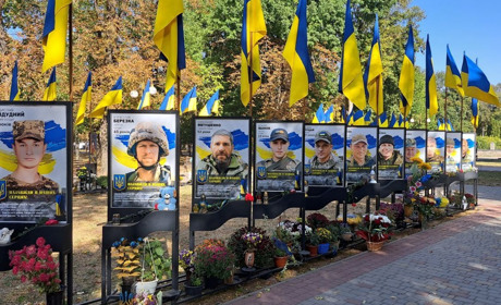 У Гадячі освятили Алею пам’яті загиблих захисників