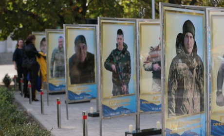 У Червоногригорівці відкрили "Алею пам'яті та слави" загиблих захисників громади