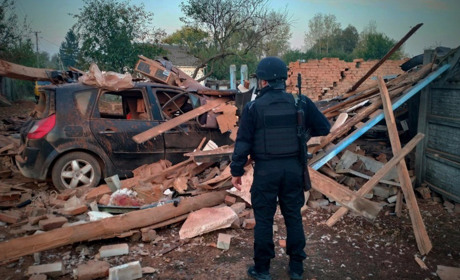Поліцейські Сумщини показали наслідки атаки військових рф