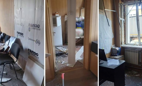 Редакція газети «Голос Гуляйпілля» вдруге постраждала від російської атаки