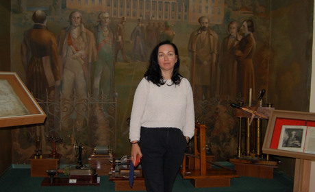 Ганна Парубець: «Такий музейний комплекс, як у нашому виші, єдиний в Україні. Це надихає і мотивує"