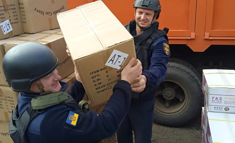 До Волноваського району доставили 9 тонн гуманітарного вантажу. Огляд ситуації на 17 жовтня