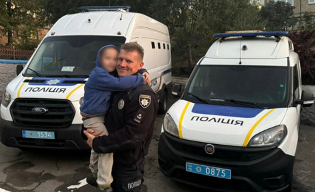 На Фастівщині поліцейський повернув малолітнього хлопчика додому: що відомо