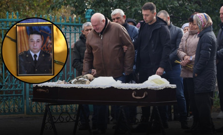 У Глухові попрощалися з підполковником В’ячеславом Косолапом, серце якого не витримало жахів війни