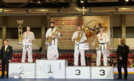 Фастівчани взяли участь в чемпіонаті Європи з карате шинкіокушинкай