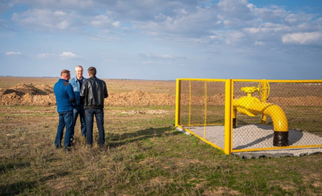Окупанти відкрили розподільний газопровід “Щасливцеве — Генічеськ”