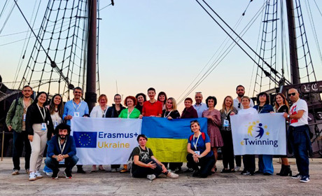 Україна-Португалія: вчителька із Кагарлика в команді амбасадорів-ітвінерів