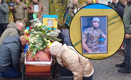 У селі Глухівської громади попрощалися з 28-річним воїном Андрієм Білим