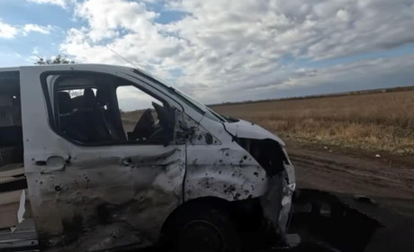 FPV-дрон атакував волонтерську машину з евакуйованими тваринами біля Покровська