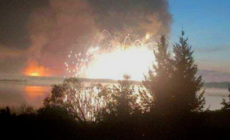 Щоденник війни. Тиждень сто тридцять п'ятий. Там спостерігався гарний салют, спричинений детонацією