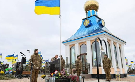 У Чернігові відкрили відновлену каплицю на честь полеглих захисників України