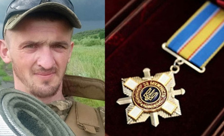 Ржищівчанина Віталія Клочана посмертно нагороджено орденом: відзнаку вручили рідним Героя
