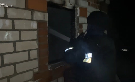 У селі Баничі на Глухівщині горів гараж із автівкою: назвали причину пожежі