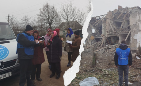«Двоповерхівка в руїнах»: волонтери привезли допомогу в Есмань після обстрілу рф