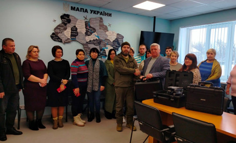 Ташанська громада передала 137-му батальйону квадрокоптери вартістю понад 1 мільйон гривень
