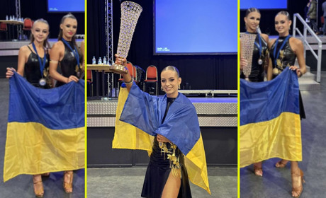 Софія Отцевич із Переяслава перемогла на відкритому Чемпіонаті світу зі спортивно-бальних танців