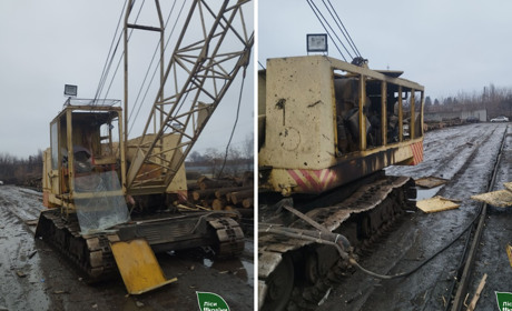 Внаслідок ворожого обстрілу пошкоджено лісництво на Сумщині