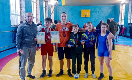 Здобутки кагарлицьких борців на відкритій першості в Рокитному