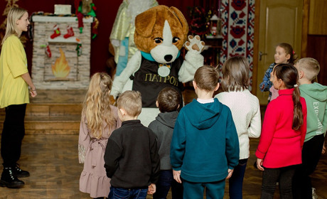 Різдвяний подарунок для дітей захисників із Кагарличчини в МЦКД