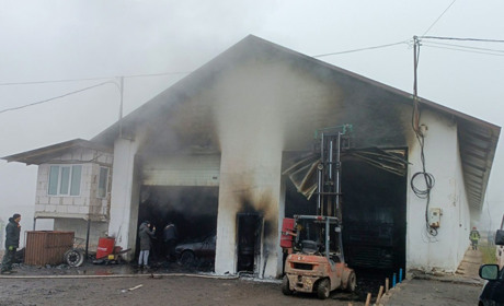 Пожежа в Ставах: вогонь завдав чималих збитків підприємству