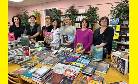 На будь-який смак і вік: майже на 1500 книг поповнилися полиці Кагарлицької бібліотеки у 2024 році