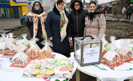 Ярмарок «Різдвяний пряник»: золотоніські діти – для ЗСУ