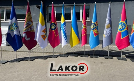 Ідеальні прапори на замовлення від ТОВ "Лакор"