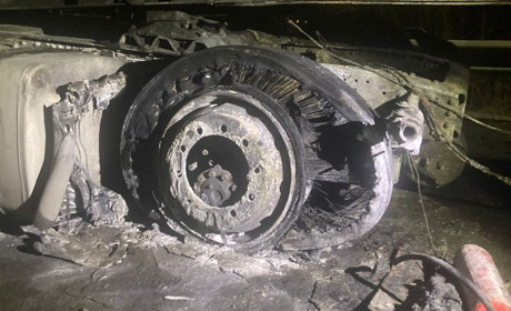 На автошляху поблизу Студеників у фури загорілося колесо, водії загасили пожежу самостійно