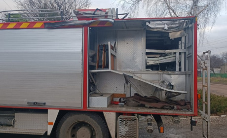 У Гуляйполі під час підвозу води населенню, БПЛА пошкодив автоцистерну