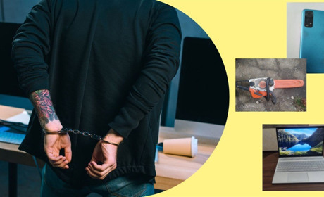 У П'ятихатках затримали двох серійних крадіїв