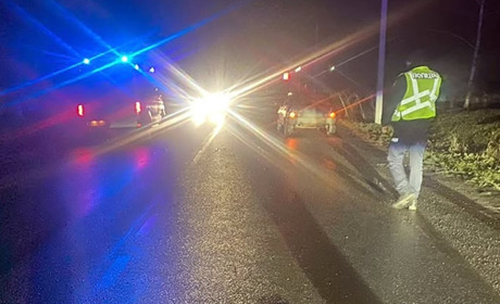 На Старокостянтинівщині в ДТП загинув 50-річний чоловік, який сидів на проїзній частині дороги