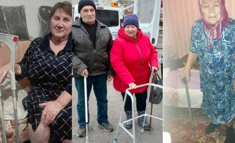Як ВПО з Великоновосілківської громади безоплатно отримати ходунки, милиці та крісла колісні