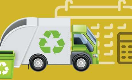 Графік вивезення побутових відходів у Жовтих Водах на 2025 рік