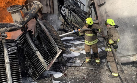На Полтавщині уламки безпілотників пошкодили енергетичну інфрастуктуру та приватні будинки