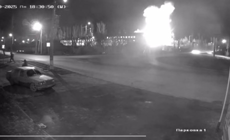 У тимчасово окупованій Волновасі зафільмували вибухи біля районної лікарні. Відео