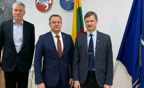 Гола Пристань і та литовський Вісагінас укладають договір про партнерство