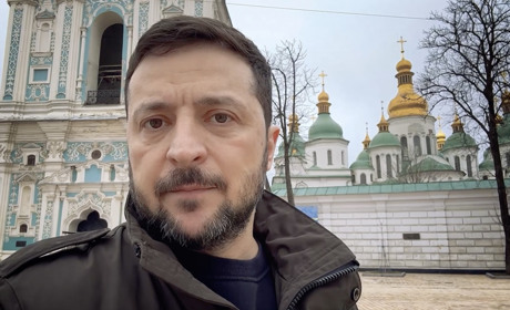 Володимир Зеленський у привітанні з Днем Соборності переплутав події