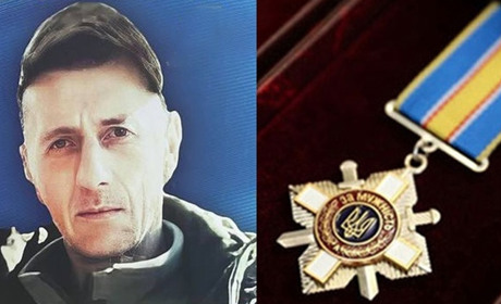 Нагороджено посмертно: орден Івана Бойка із Юшок отримала дочка полеглого Героя