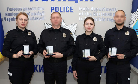 Відзначено поліцейських за розкриття тяжких злочинів