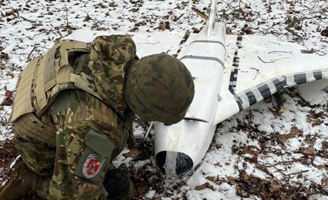 На Сумщині знешкодили осколково-фугасну частину збитого російського дрона з вибухівкою
