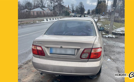 На Ніжинщині поліцейські оперативно розкрили незаконне заволодіння автівкою та затримали зловмисника