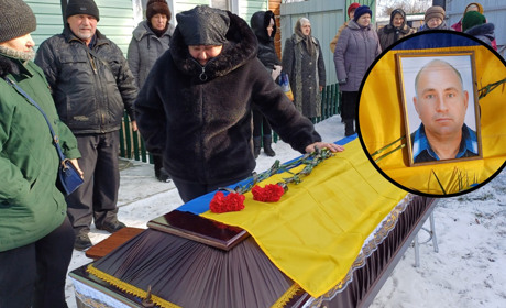 На Глухівщині попрощалися із захисником Миколою Міщенком, який загинув понад рік тому на Харківщині