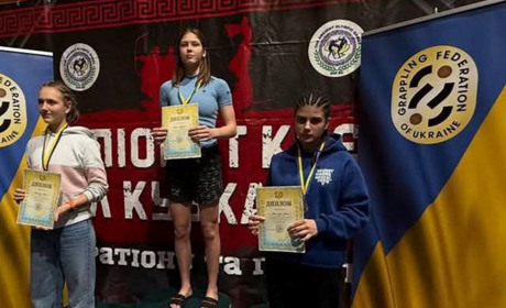 Вихованці СК "Олімпійські Резерви Динамо" вибороли призові місця на чемпіонаті з грепплінгу