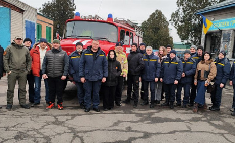 Золотоніська громада ділиться з Білицькою досвідом у рятувальній справі