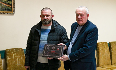 Подяка громаді Кагарличчини від командування полку спеціального призначення