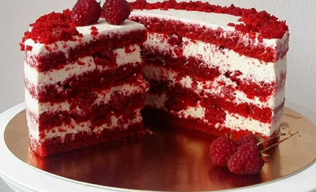 Готуємо до Дня Закоханих: торт "Червоний оксамит"