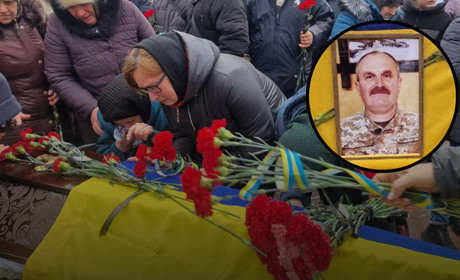 У Глухівській громаді через півтора роки після загибелі поховали воїна Олександра Матвієнка