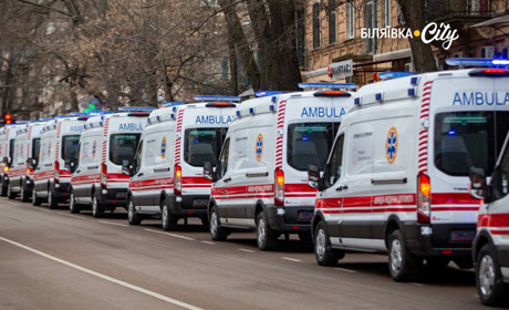 14 нових автомобілів екстреної медичної допомоги передали для роботи на Одещині